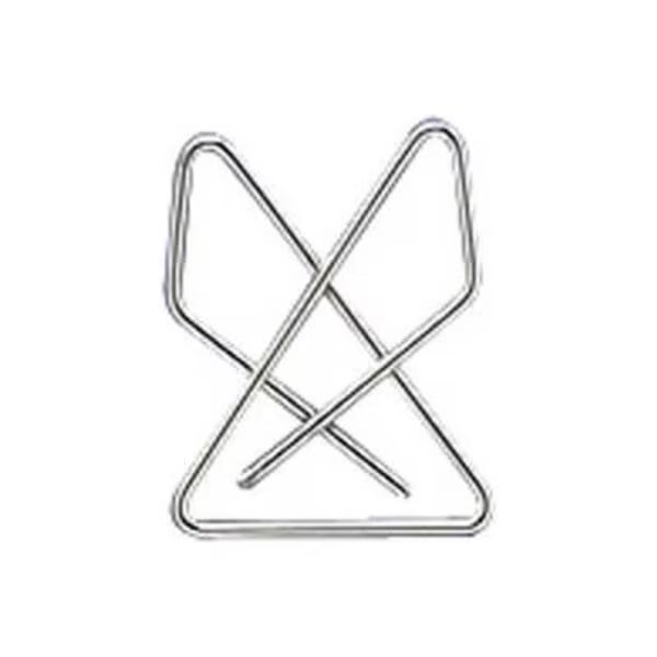 Acco® Ideal Butterfly Clamps, Small, Silver, 50/Box, Acco, Mfr#: 72620